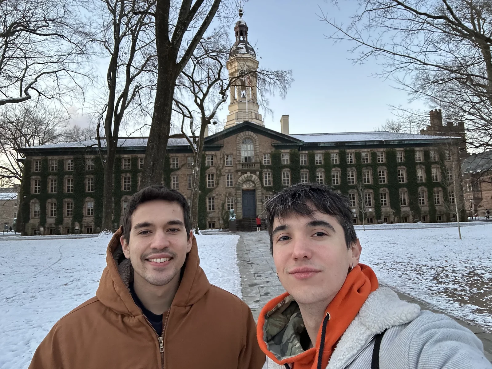 Academa co-founders Sina Atalay and Abdullah Geduk together.